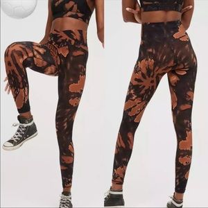 Aerie Offline Real Me Tie Dye High Waisted Legging Size Medium Short